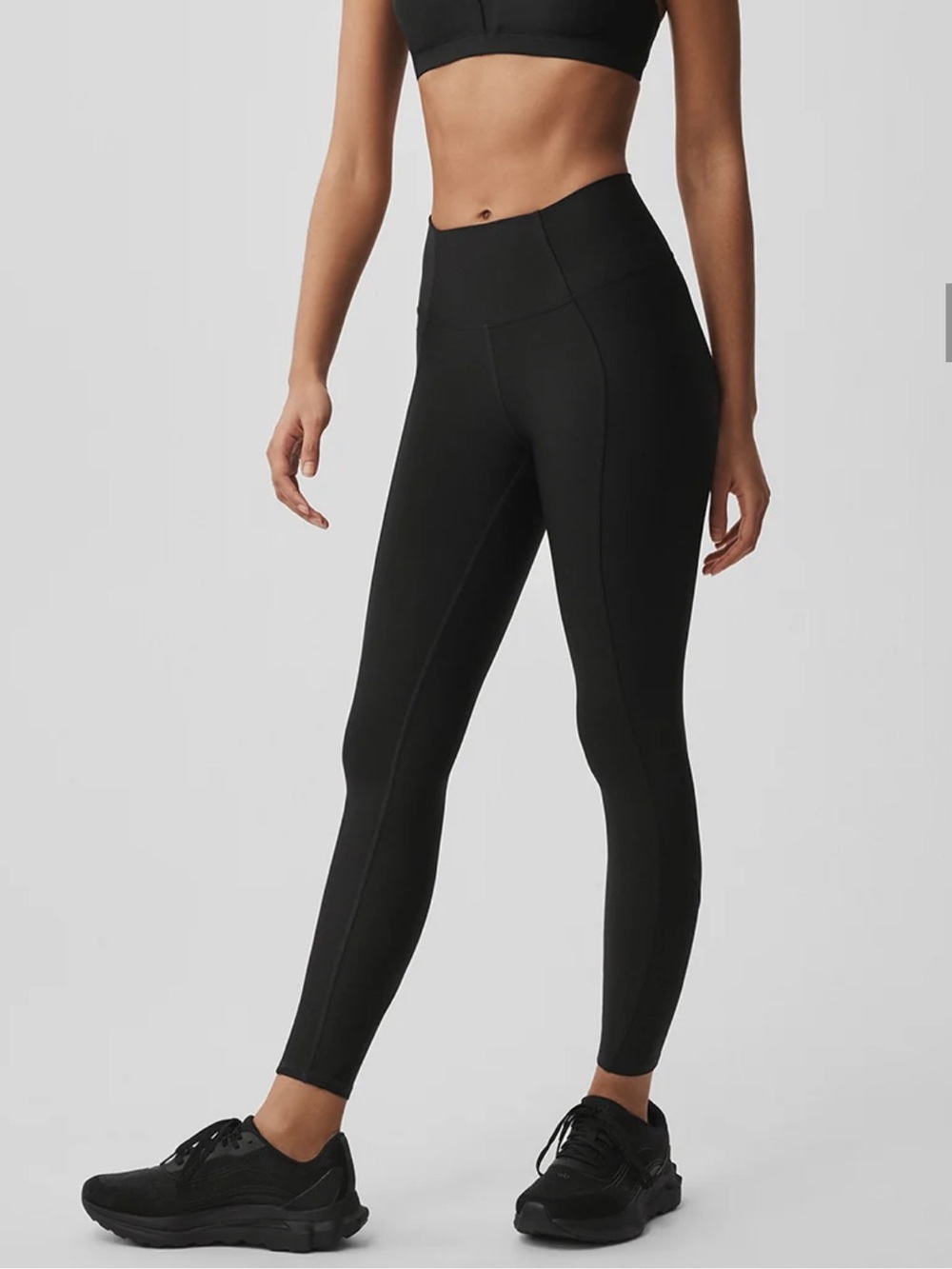 ALO AIRLIFT HIGH WAIST 7/8 FINE LINE LEGGING- XS